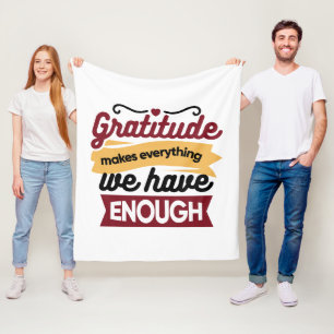 Faith and Gratitude Artwork – Uplifting Christian  Fleece Blanket