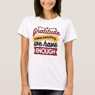 Faith and Gratitude Artwork – Uplifting Christian  T-Shirt