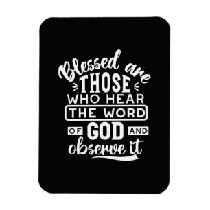 Faith and Obedience – Inspirational Scripture Magnet
