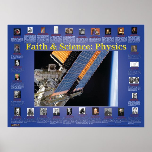 Faith and Science: Physics Poster (Front)