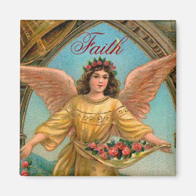 Faith Angel Magnet - 2 d'un ensemble de 4 (Devant)