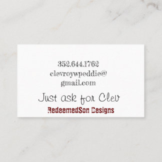 faith based business  cards
