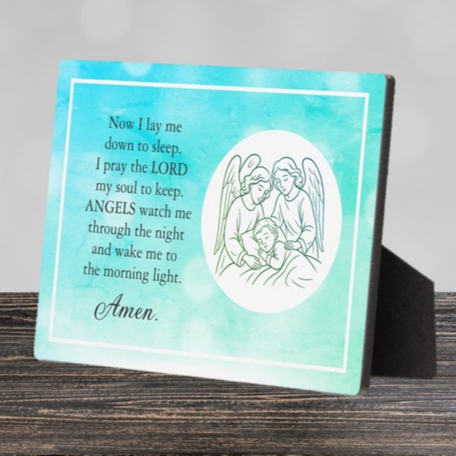 Faith Based Children's (Boy) prayer Plaque (Creator Uploaded)