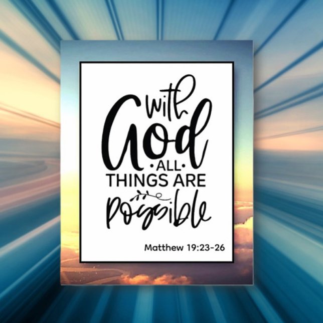 Faith based Christian Wall art Poster (Creator Uploaded)