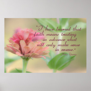 Faith Botanical Poster