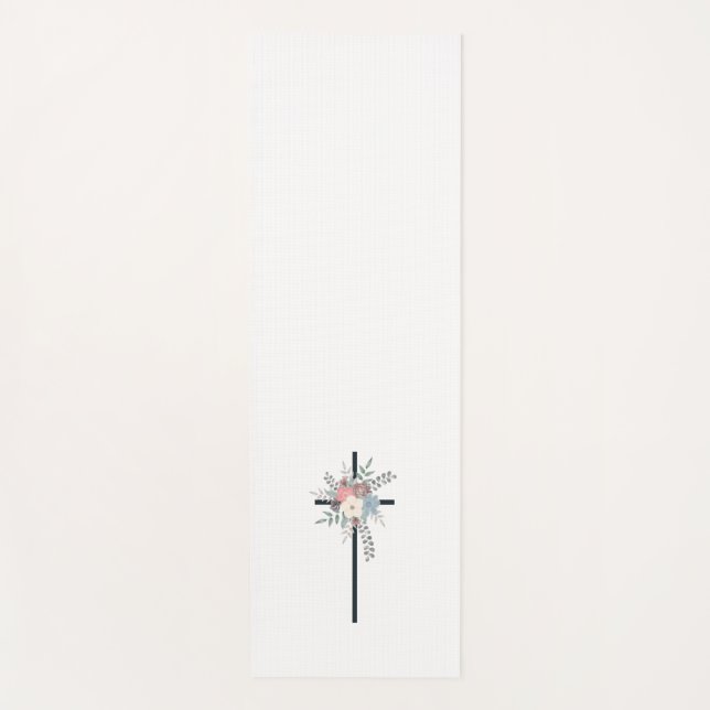 Faith Bouquet  Yoga Mat (Front)