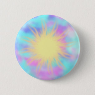 Faith ~ Burst 2 Inch Round Button
