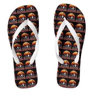 Faith Can Move Mountains Bible Unisex Flip Flops