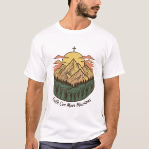 Faith Can Move Mountains Vintage Mountain Shirt (3