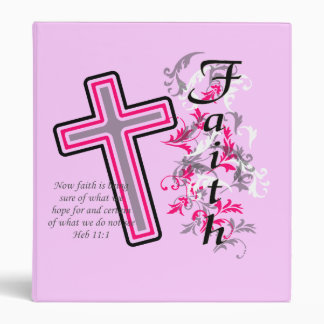 Faith Christian with Cross Binder