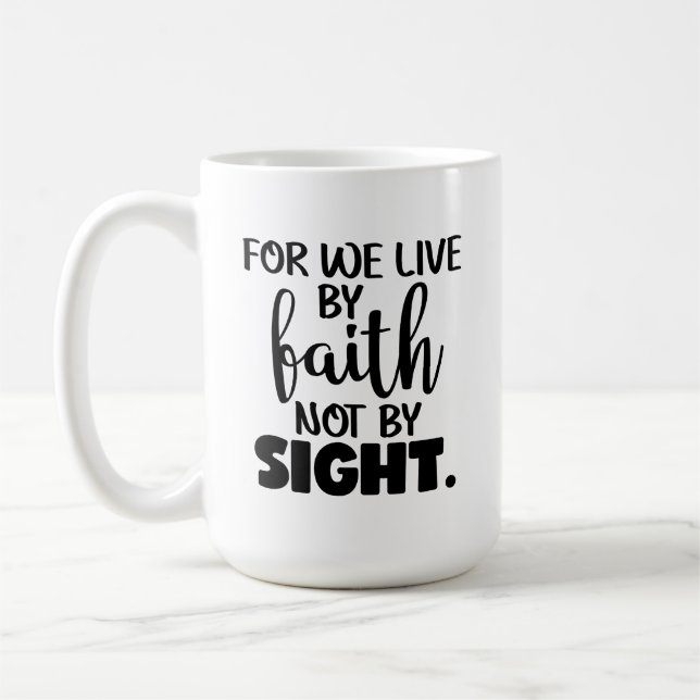Faith Coffee Mug (Left)