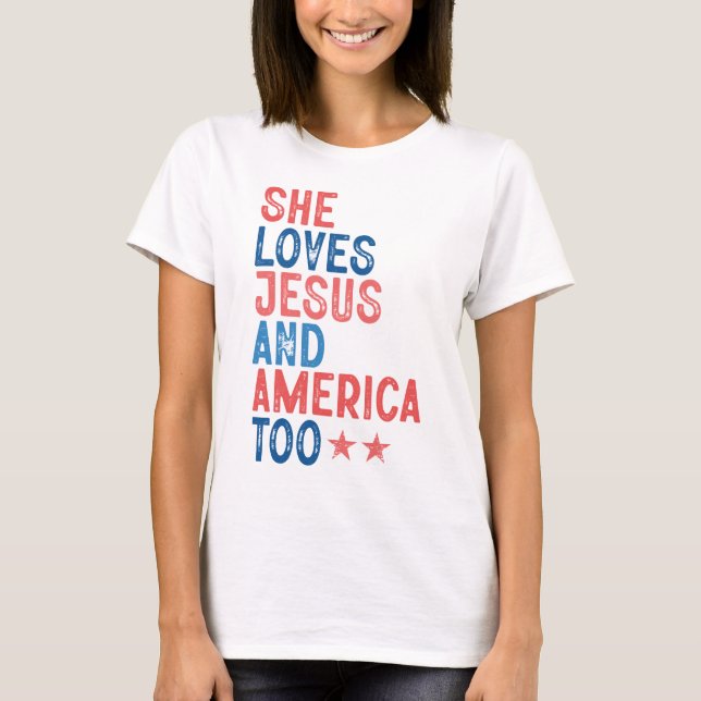 Faith & Country T-Shirt (Front)