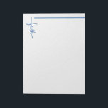Faith Cross Notepad<br><div class="desc">Notepad is shown in white sheets with a faith cross print.
Customize this item or buy as is.



Licensed Print</div>