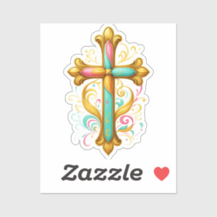 Faith Cross Sticjker