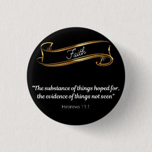 Faith Definition 1 Inch Round Button
