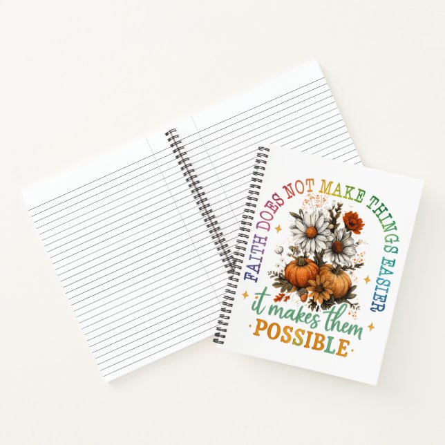 Faith Does Not....  Notebook (Inside)