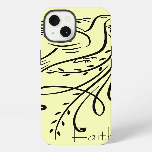 Faith Dove iPhone Case (Back)