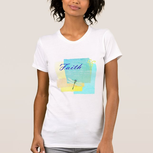 Faith dragonfly T-Shirt (Front)