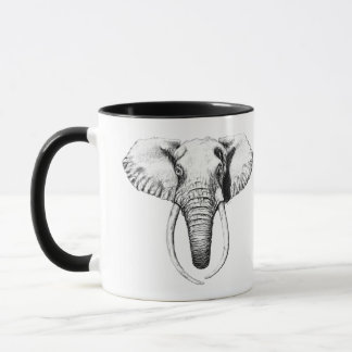 Faith Elephant Woman Mug