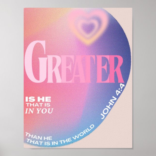 Faith / Encouragement / Interior Design / Poster  (Front)