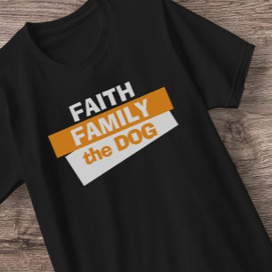Faith Family Dog Lover Breed Family Pet T-Shirt