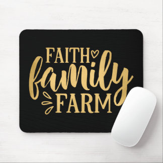 Faith Family Farm Mouse Pad