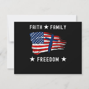Faith Family Freedom America Patriotic Christian