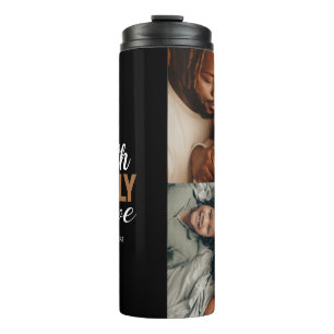 Faith Family Love Personalized Thermal Tumbler