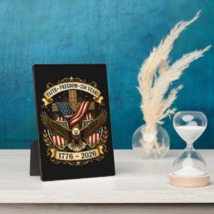 Faith Freedom 250 Years 250th Anniversary  Plaque