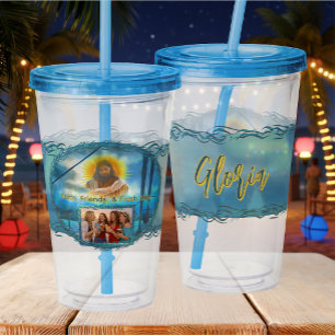 Faith, Friends, & Fresh Sips 0916  Acrylic Tumbler