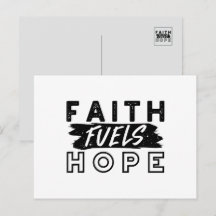 Faith Fuels Hope Quote – Uplifting Christian Art