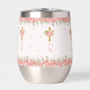 Faith Gift Floral Cross