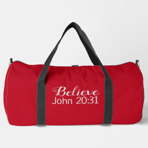 Faith Gifts Collection:Faith Accessories Large Duffle Bag