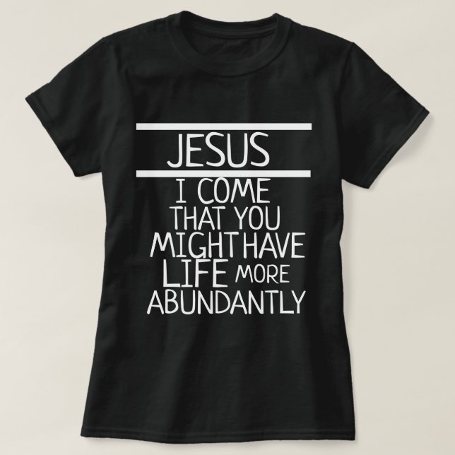 Faith Gifts Collection - T-Shirt (Design Front)