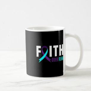 Faith God Fear Support Suicide Prevention Awarenes Coffee Mug