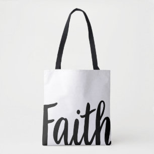 Faith Gospel Graphics Faith Art Aesthetic Christia Tote Bag