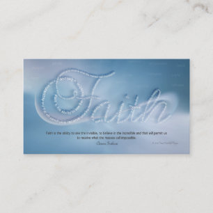Faith Handout Card