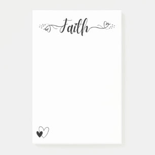 Faith & Hearts  Post-it Notes