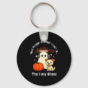 Faith-holy Ghost Music & Prayer For Christian Keychain