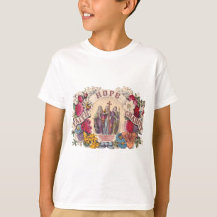 Faith, Hope and Charity Theological virtues T-Shirt