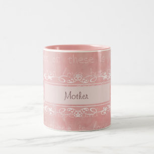 Faith Hope and Love Christian Personalized Two-Tone Coffee Mug