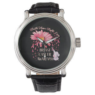 Faith Hope Fight Love Elephant Breast Cancer Watch