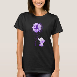 Faith Hope Fight Love Elephant Epilepsy Awareness T-Shirt