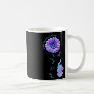 Faith Hope Fight Love Elephant Suicide Prevention  Coffee Mug
