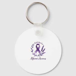 Faith Hope Love Alzheimer's Awareness Dragonfly (1 Keychain
