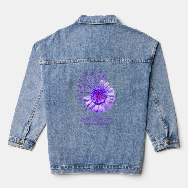 Faith Hope Love Alzheimer's Awareness Survivor Fig (Verso)