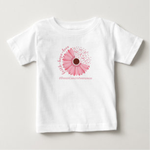 Faith, Hope, Love - Breast Cancer Awareness Baby T-Shirt