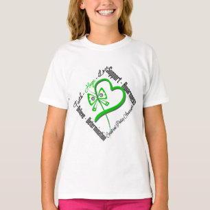 Faith Hope Love Butterfly - Cerebral Palsy T-Shirt