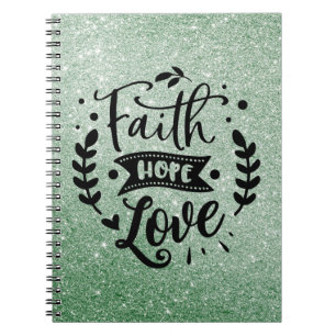 Faith Hope Love Carnet
