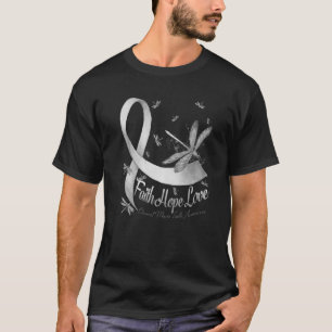 Faith Hope Love Charcot Marie Awareness Dragonfly T-Shirt